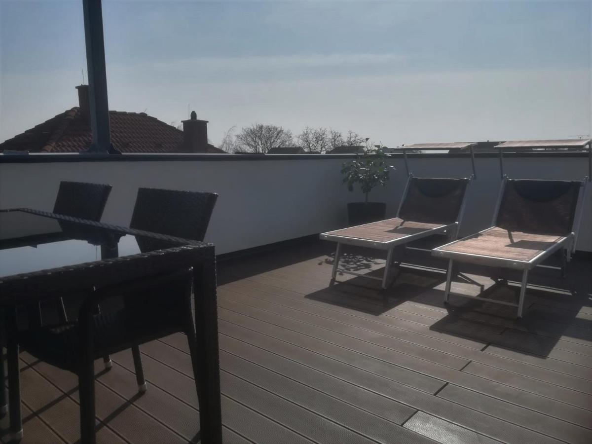 Penthouse Griemann 2 Fuer Max 4 Personen Mit Eigener Grosser Dachterrasse Zum Relaxen! Ильмиц Экстерьер фото