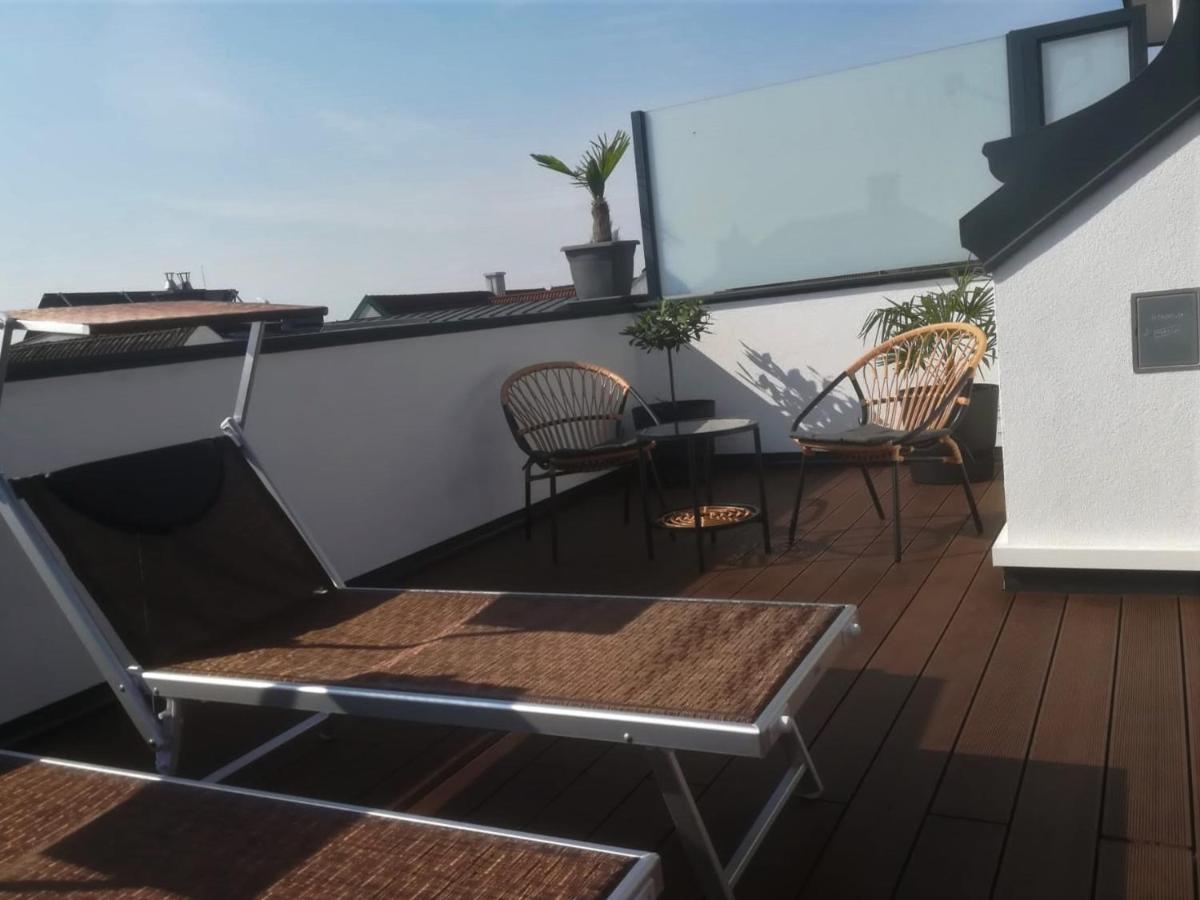 Penthouse Griemann 2 Fuer Max 4 Personen Mit Eigener Grosser Dachterrasse Zum Relaxen! Ильмиц Экстерьер фото