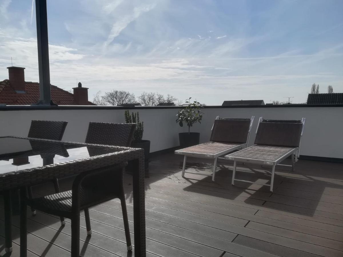 Penthouse Griemann 2 Fuer Max 4 Personen Mit Eigener Grosser Dachterrasse Zum Relaxen! Ильмиц Экстерьер фото
